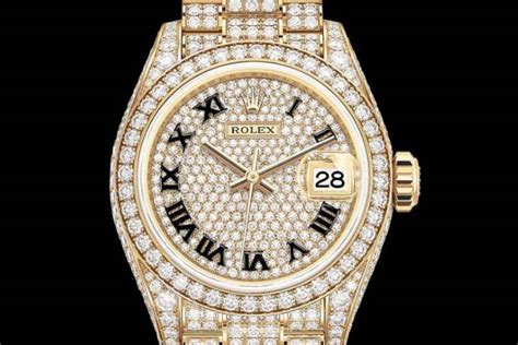 con un rolex de diamantes le gusta pasear bien relax|rolex lady datejust.